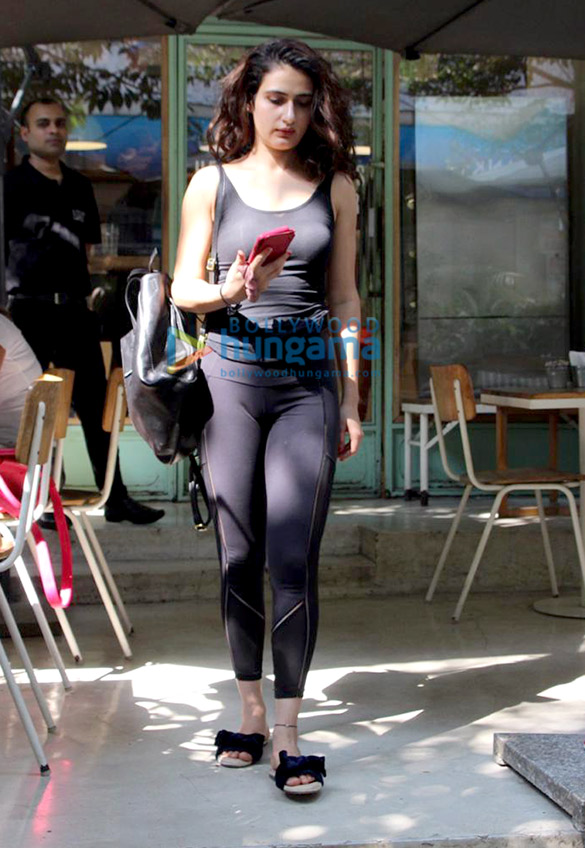 Fatima Sana Shaikh spotted at The Kitchen Garden