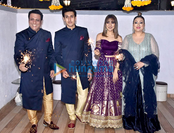 Govinda and family celebrate Diwali