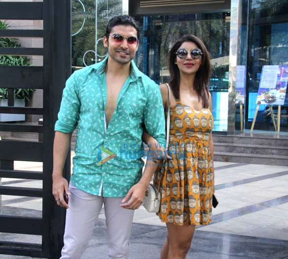 Gurmeet Choudhary and Debina Choudhary spotted at BKC