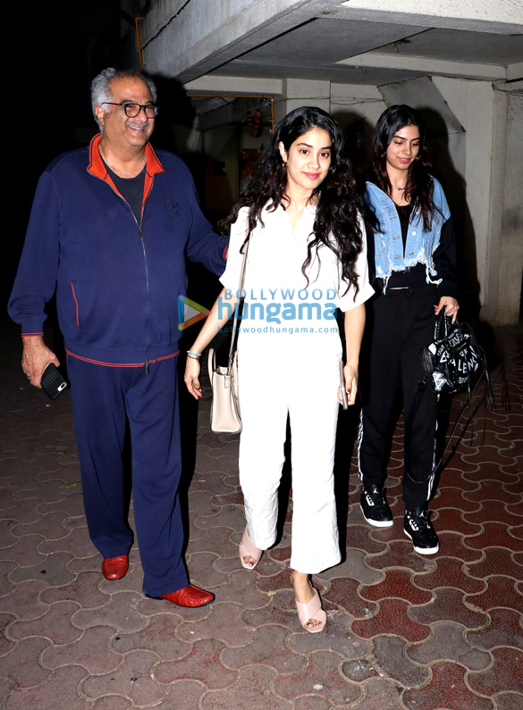 Janhvi Kapoor, Khushi Kapoor and others grace Boney Kapoor’s birthday bash