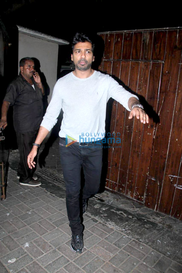 Nikhil Dwivedi and Madhu Mantena snapped at Salman Khan’s residence Nikhil Dwivedi and Madhu Mantena snapped at Salman Khan's residence