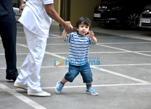Taimur Ali Khan and Inaaya Naumi Khemu snapped in Bandra
