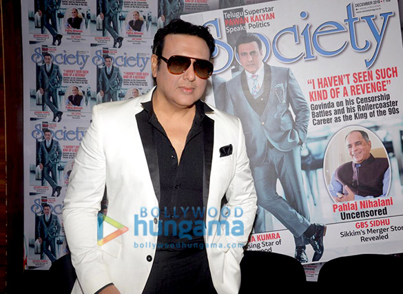 Govinda launches the latest issue of ‘Society’ magazine