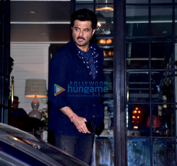 Anil Kapoor and Karan Johar spotted at Soho House in Juhu