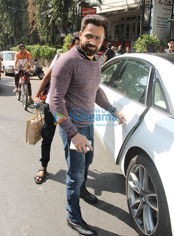 Emraan Hashmi spotted at Bandra