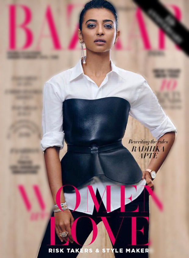 Bold, Beautiful and a Bollywood Star – Radhika Apte graces Harper’s Bazaar India cover this January! Radhika Apte for Harper's Bazaar India (Featured)