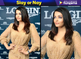 Slay or Nay: Aishwarya Rai Bachchan in Fjolla Nila for an event with the watch brand, Longines in Kuwait