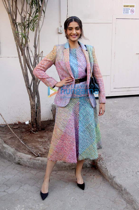 Sonam Kapoor Ahuja, Rajkummar Rao and others spotted at Mehboob Studio in Bandra
