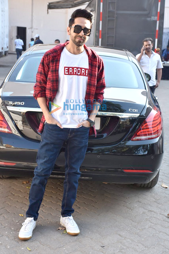 Yami Gautam, Vicky Kaushal and Ayushmann Khurrana spotted at Mehboob Studio in Bandra