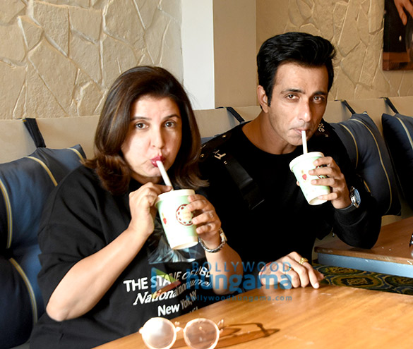 Farah Khan and Sonu Sood snapped in Andheri