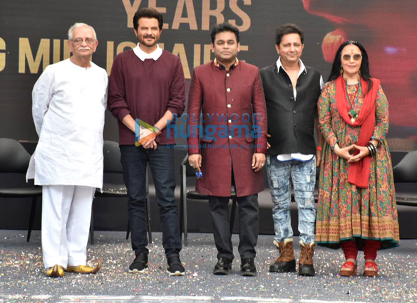 Gulzar, Anil Kapoor, AR Rahman and others attend the 10 Years Musical Journey of Slumdog Millionaire celebration Gulzar, Anil Kapoor, AR Rahman and others attend the 10 Years Musical Journey of Slumdog Millionaire celebration