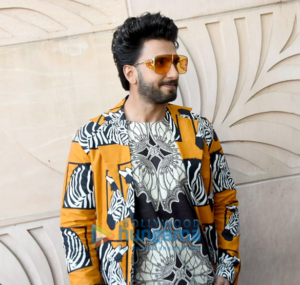 Ranveer Singh snapped promoting his film Gully Boy