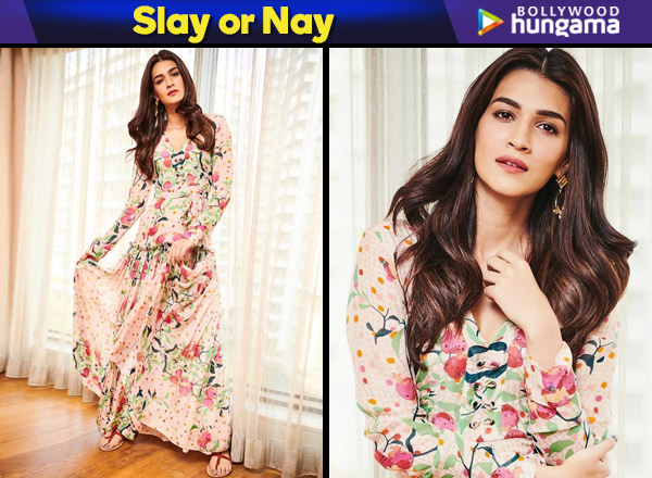 kriti sanon in maxi dress