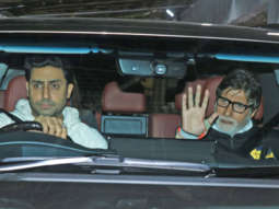 Amitabh Bachchan, Abhishek Bachchan & others at Special Screening of Badla
