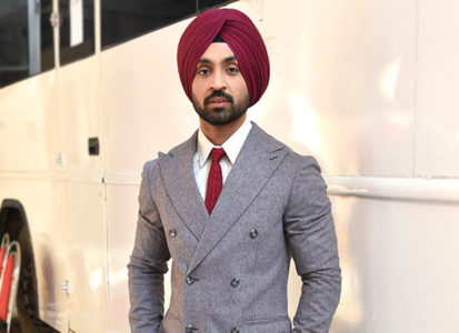 three piece suit with turban