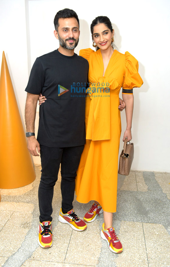 FILA launches signature collection ‘Masalabox Mindblower’ with Anand Ahuja and Sonam Kapoor Ahuja’s VegNonVeg