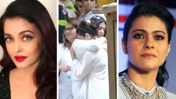 Aishwarya Rai Bachchan CONSOLES Kajol after she breaks down during father-in-law Veeru Devgan’s funeral
