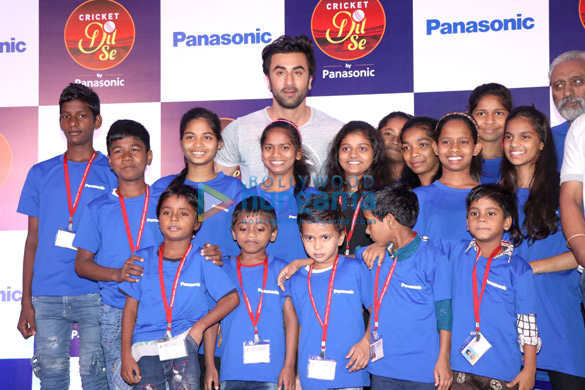Ranbir Kapoor snapped attending the launch of the Panasonic campaign Dil Se