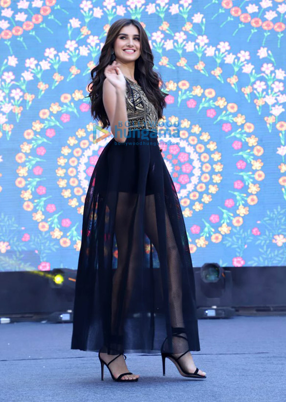 Tara Sutaria walks the ramp as the face of the Ritu Kumar Label of Spring Summer 2019 collection