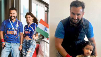 IND vs PAK: Saif Ali Khan cheers for Team India with Jawaani Jaaneman co-star Alaia Furniturewala, meets MS Dhoni’s daughter Ziva Dhoni