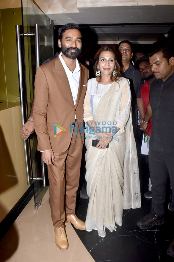 Photos: Dhanush snapped at ‘The Extraordinary Journey Of The Fakir’ trailer launch Photos: Dhanush snapped at ‘The Extraordinary Journey Of The Fakir’ trailer launch