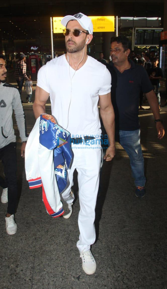 Photos: Hrithik Roshan, Dhanush and others snapped at the airport