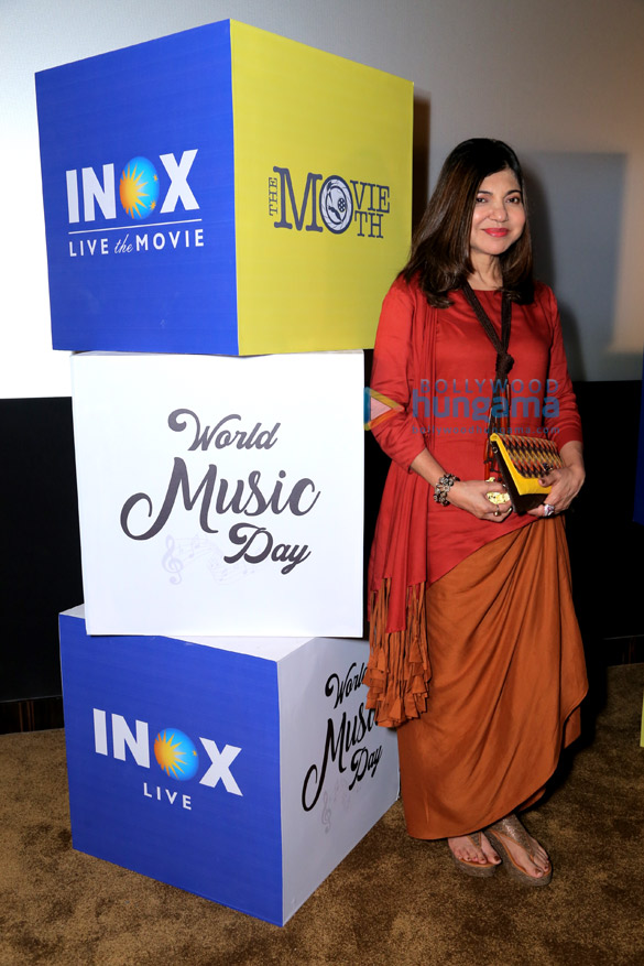 Photos: INOX Special Live Chat Session with Alka Yagnik for World Music Day