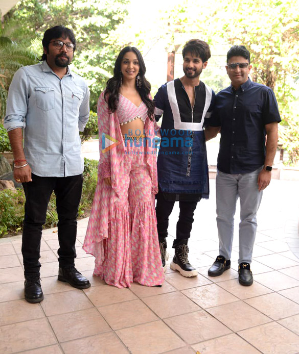 Photos: Shahid Kapoor, Kiara Advani, Bhushan Kumar and Sandeep Reddy Vanga promote Kabir Singh in Delhi