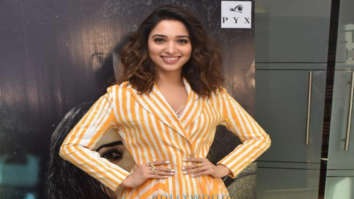 Photos: Tamannaah Bhatia snapped at during her movie Khamoshi promotions in Juhu