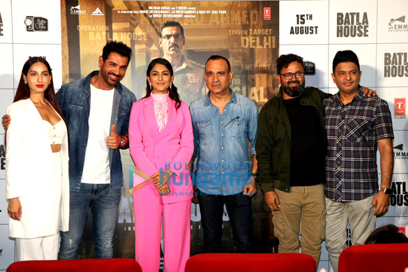 Photos: Celebs grace the trailer launch of John Abraham starrer Batla House Photos: Celebs grace the trailer launch of John Abraham starrer Batla House