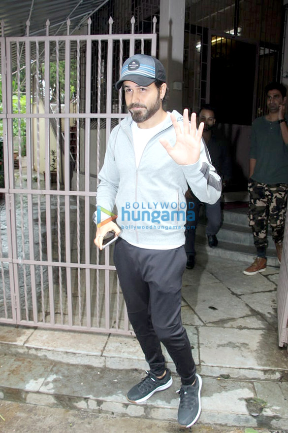 Photos: Emraan Hashmi spotted at Shankar Mahadevan’s dubbing studios