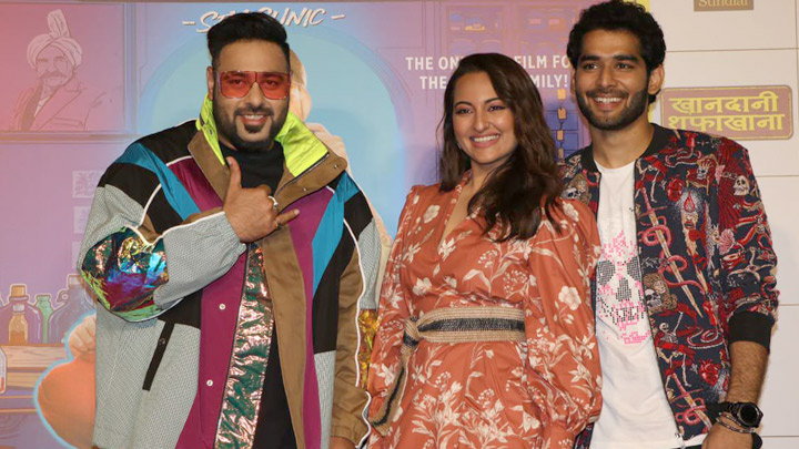 Sonakshi Sinha And Badshah Grace The Launch Of A Song From Their Film