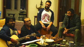 Aamir Khan and Pritam along with team Lal Singh Chaddha work together in Panchgani