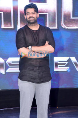 Photos: Prabhas, Shraddha Kapoor, Chunky Pandey and others snapped at the press meet of Saaho