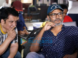 on the sets of the movie Chhichhore