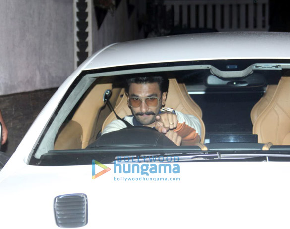 Photos: Ranveer Singh snapped at Farhan Akhtar’s house in Bandra