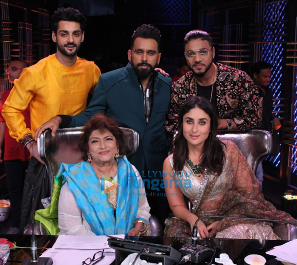 Photos: Saroj Khan snapped on sets of Dance India Dance