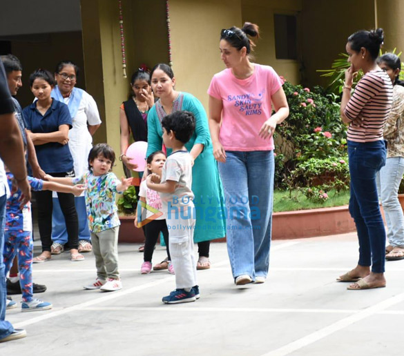 Photos: Kareena Kapoor Khan and Taimur Ali Khan spotted in Bandra