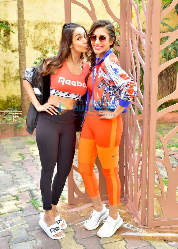 Photos: Malaika Arora and Sophie Choudry snapped at Diva Yoga Studio in Bandra