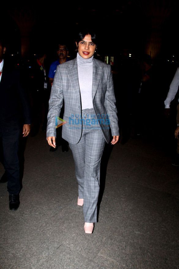 Photos: Priyanka Chopra Jonas, Nora Fatehi and others snapped at the airport
