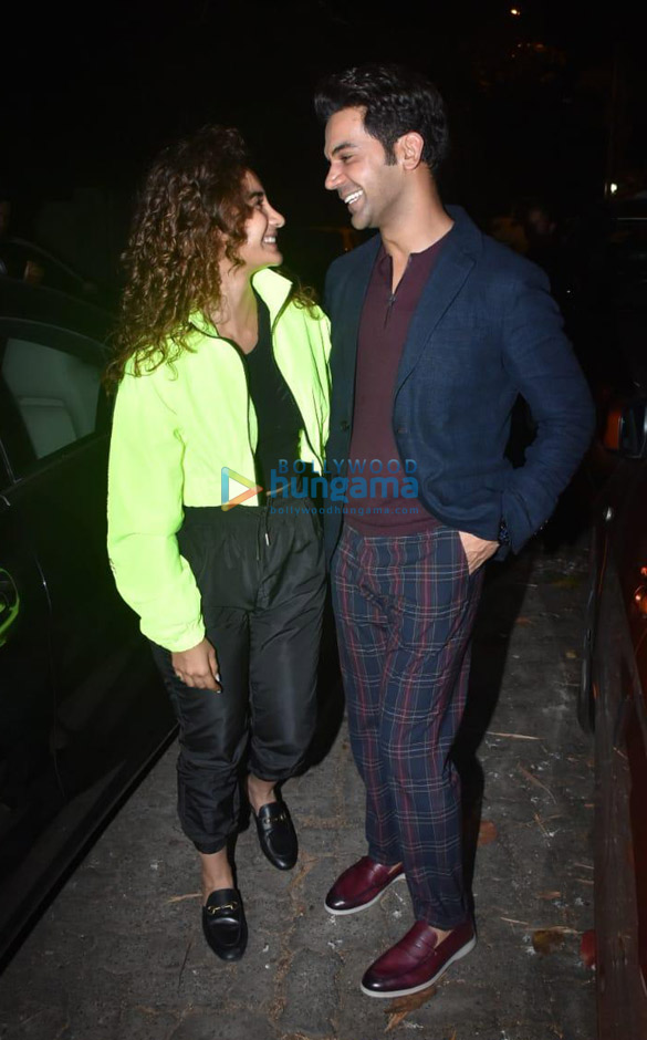 Photos: Rajkummar Rao and Patralekha snapped in Juhu
