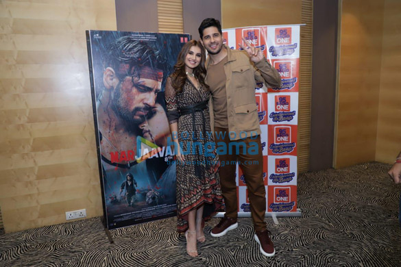 Photos: Sidharth Malhotra and Tara Sutaria snapped promoting their film Marjaavaan in Ahmedabad
