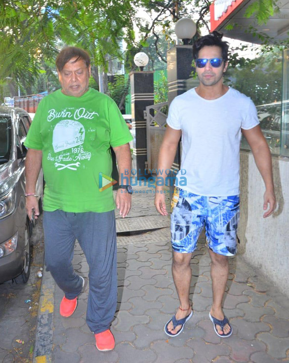 Photos: Varun Dhawan snapped at David Dhawan’s office in Juhu