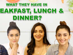 What Do You Have in Breakfast, Lunch & Dinner? Hrithik, Alia, Shraddha, Ananya, Sunny Answer