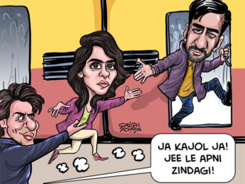 Bollywood Toons: Why didn’t Kajol marry Shahrukh, asks her fan!
