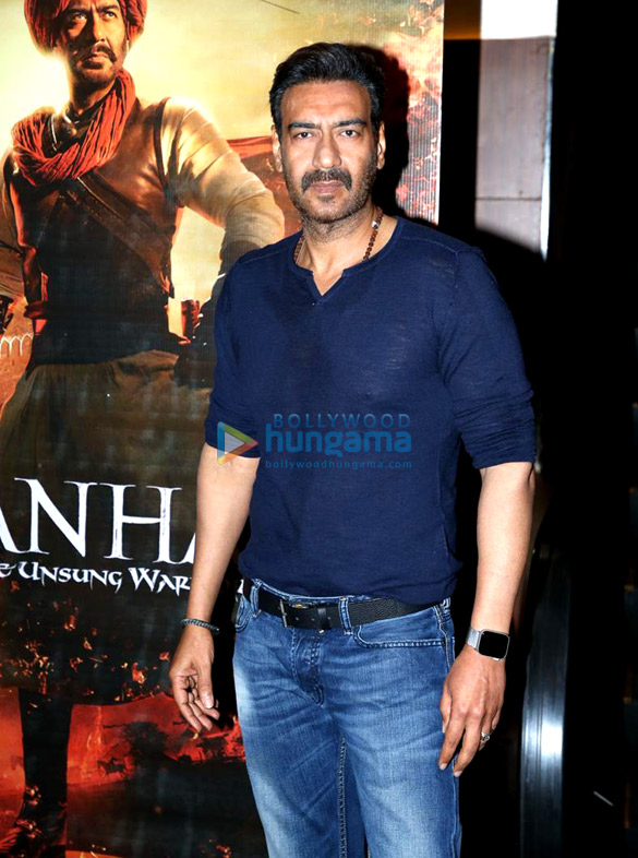Photos: Ajay Devgn, Rohit Shetty and others snapped attending the trailer preview of Tanhaji – The Unsung Warrior Photos: Ajay Devgn, Rohit Shetty and others snapped attending the trailer preview of Tanhaji – The Unsung Warrior