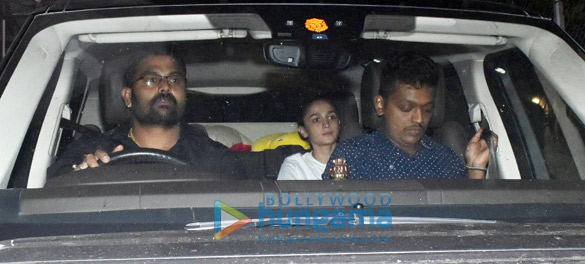Photos: Alia Bhatt snapped at Sanjay Leela Bansali’s office in Juhu