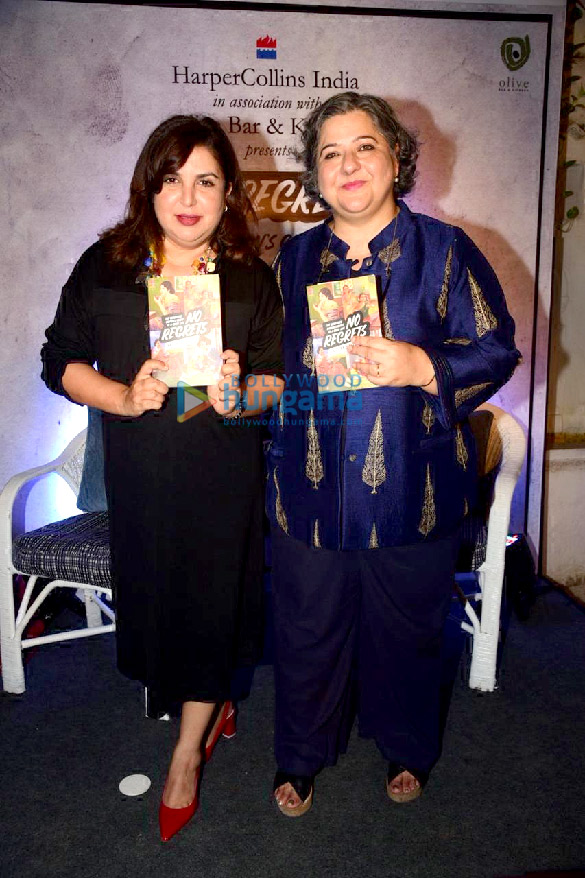Photos: Farah Khan snapped attending the launch of Kaveree Bamzai’s book ‘No Regrets’