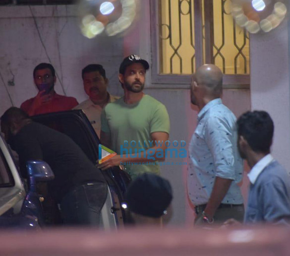 Photos: Hrithik Roshan, Ananya Panday and others snapped at a dubbing studio in Juhu