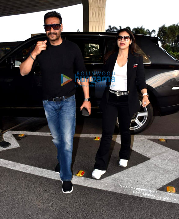 Photos: Ajay Devgn, Kajol, Saif Ali Khan and others snapped at the airport Photos: Ajay Devgn, Kajol, Saif Ali Khan and others snapped at the airport